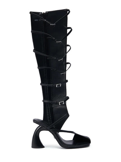 Open Toe Buckle Strap Gladiator Sandals