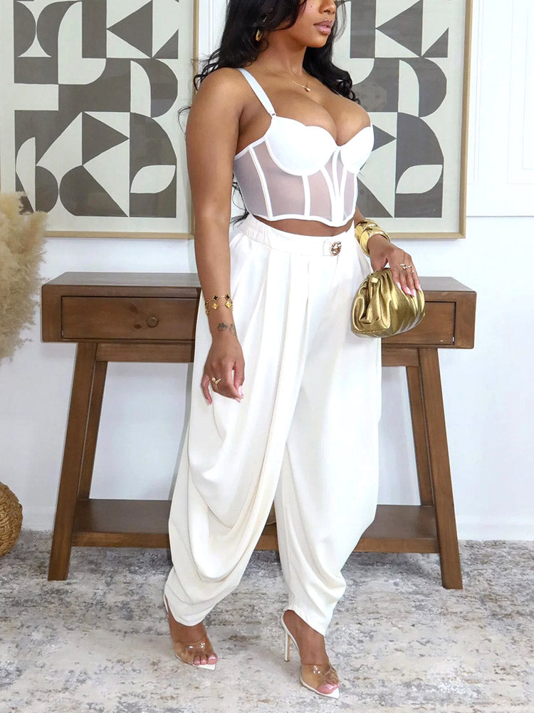 Statement Drape Pants