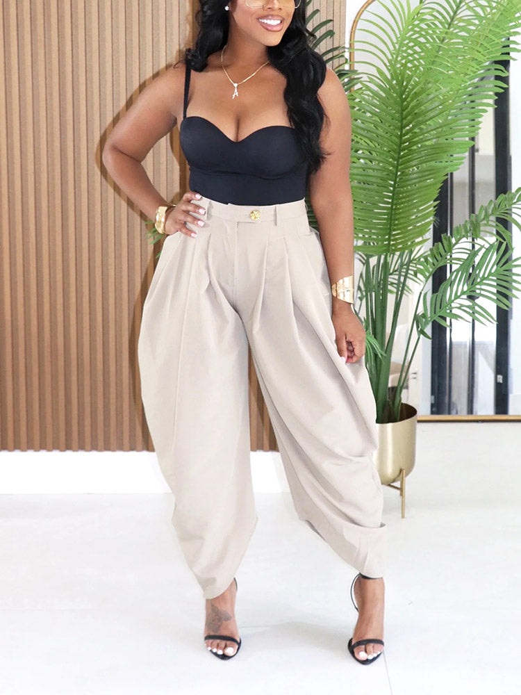 Statement Drape Pants