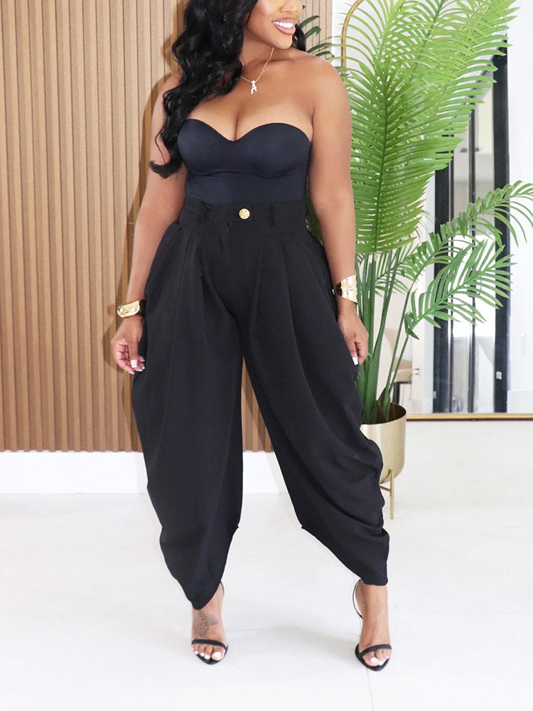 Statement Drape Pants