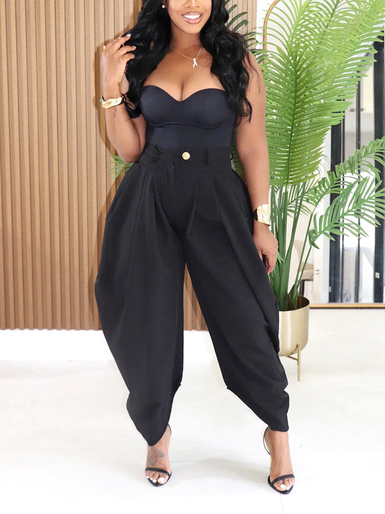 Statement Drape Pants