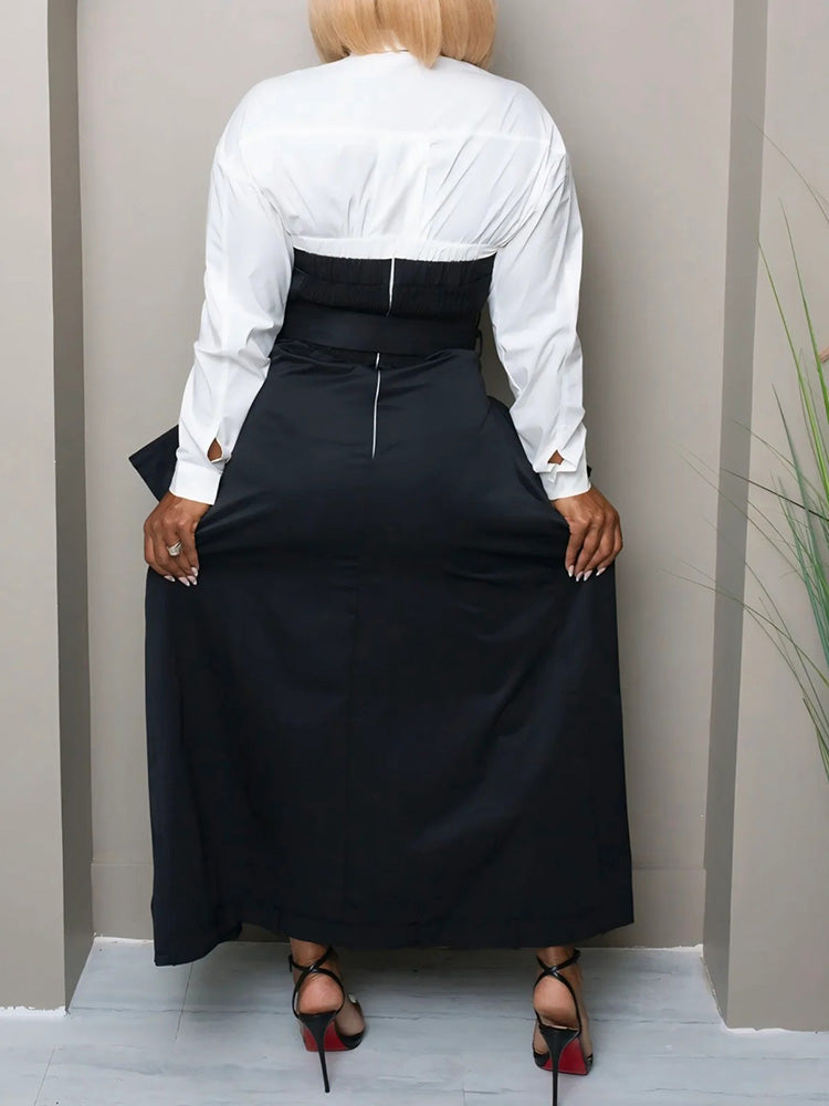 Strapless Trench Dress