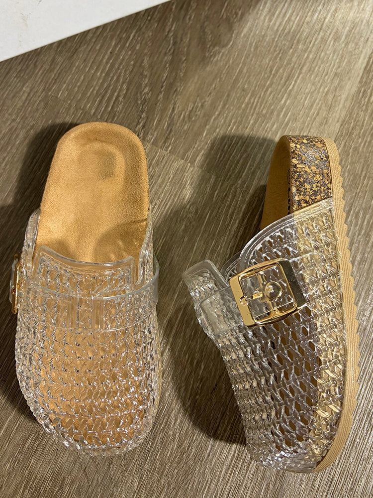Jelly Clog Slides