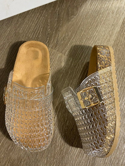 Jelly Clog Slides