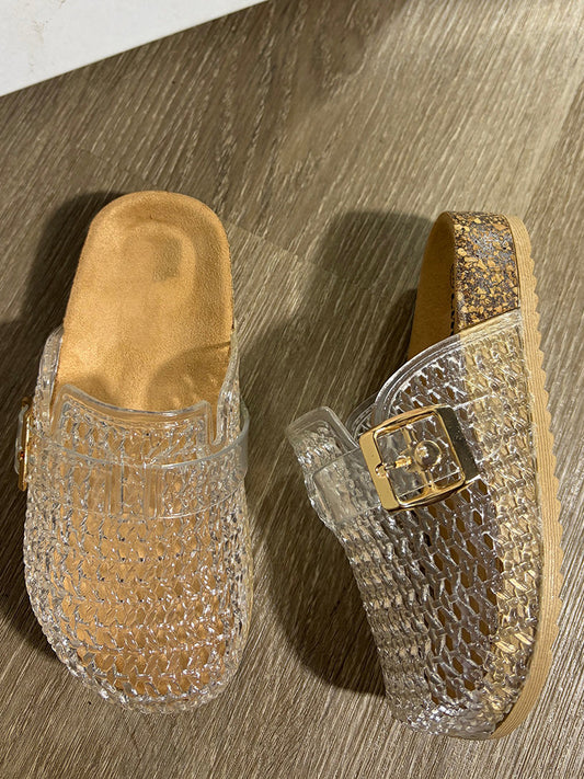 Jelly Clog Slides