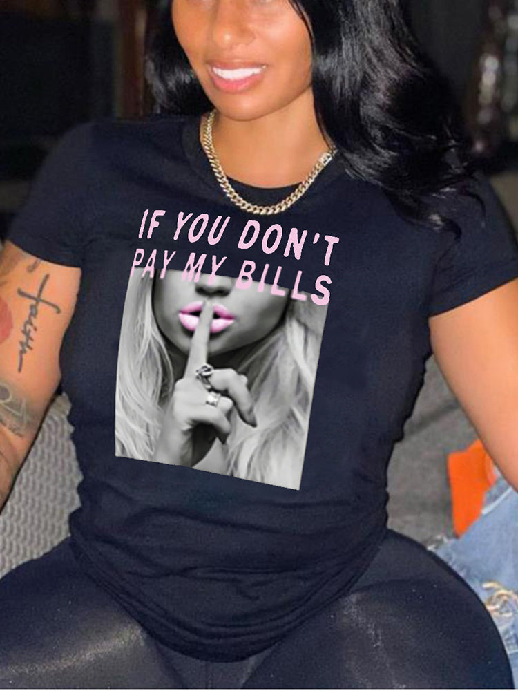 If You Don't Pay My Bill Tee - ECHOINE