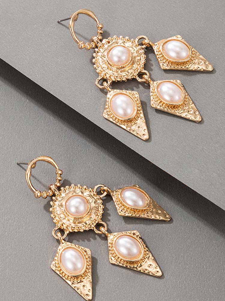 Vintage Pearl Earrings - ECHOINE