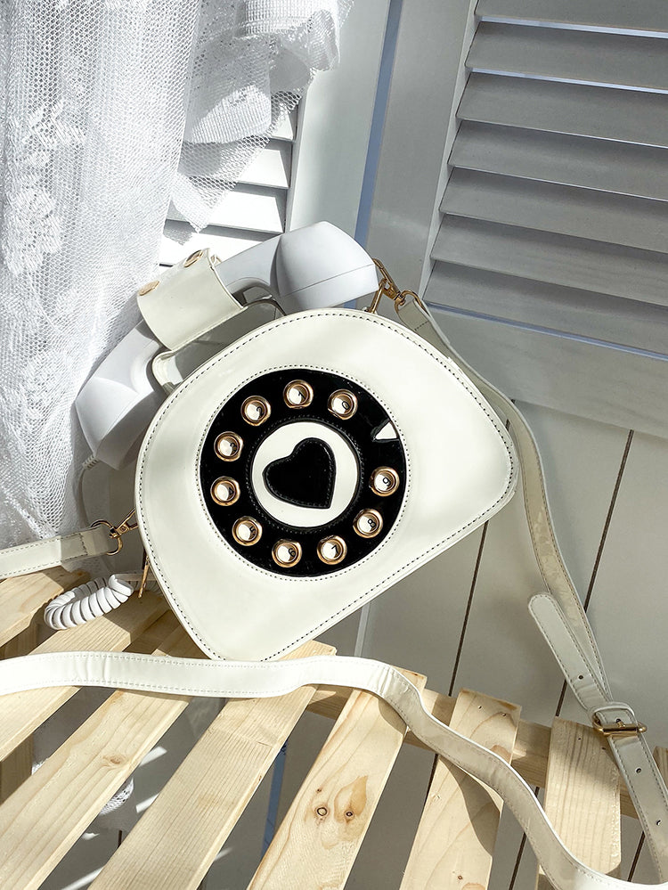 Telephone Design Satchel - ECHOINE