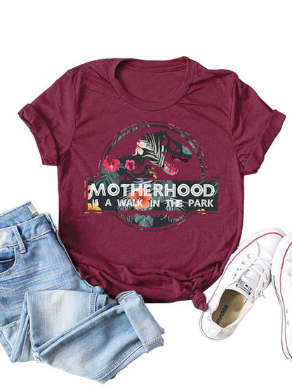 Motherhood Casual Tee - ECHOINE