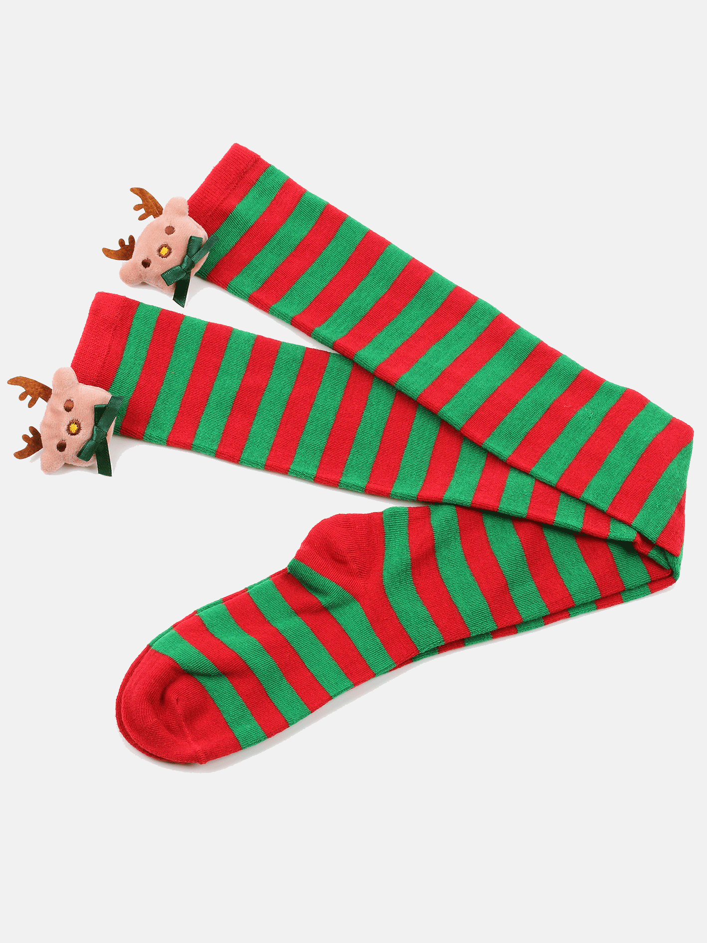 Christmas Elk Deco Socks - ECHOINE