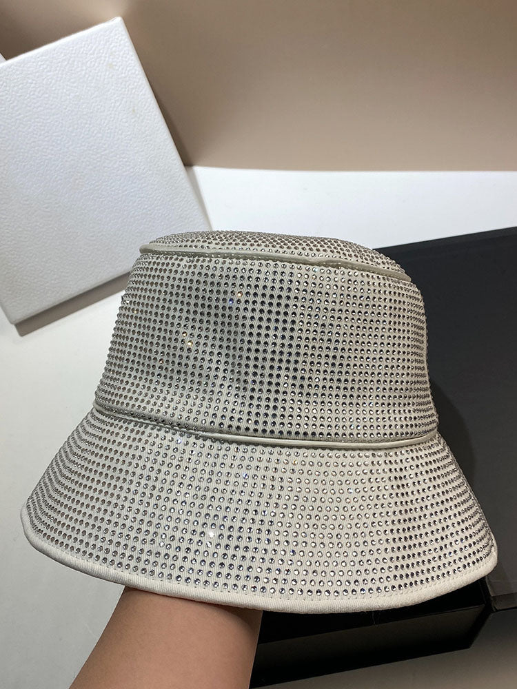 Rhinestone Bucket Hat - ECHOINE
