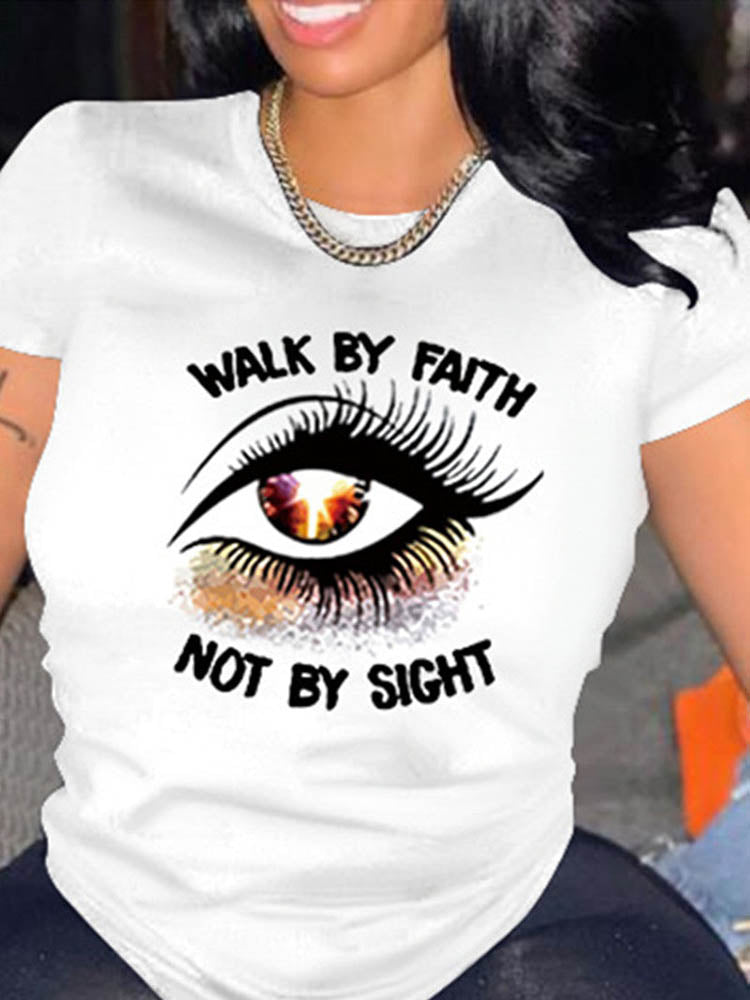 Walk By Faith Tee - ECHOINE