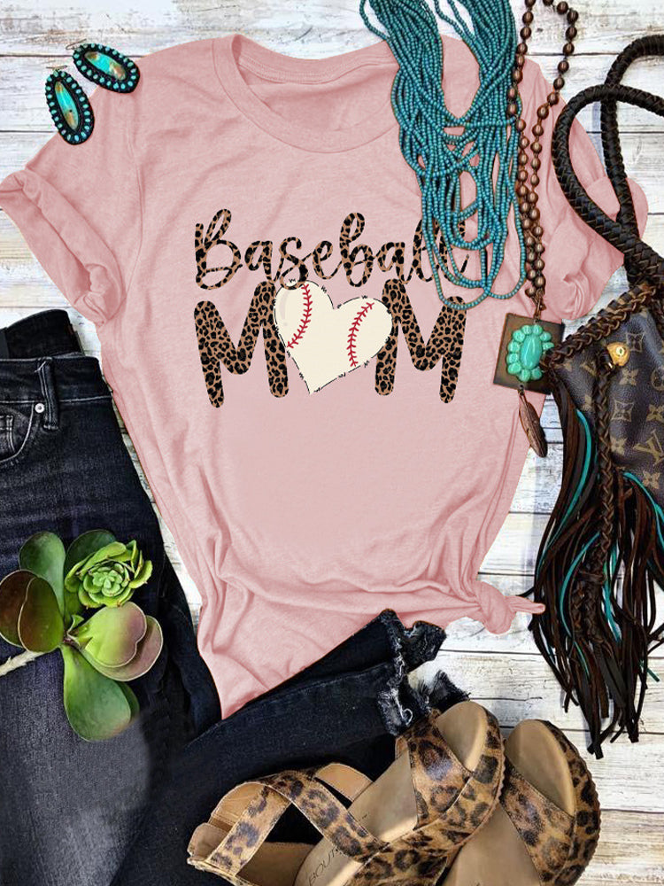Baseball Mom Tee - ECHOINE