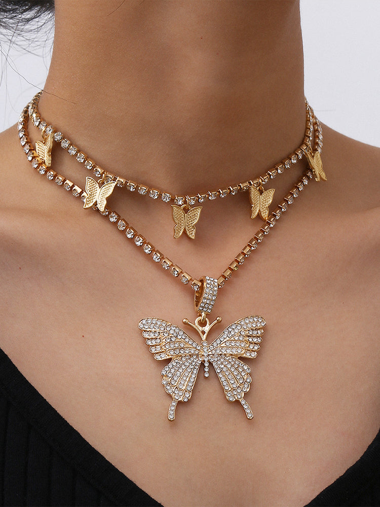 Mix And Match Butterfly Necklace - ECHOINE