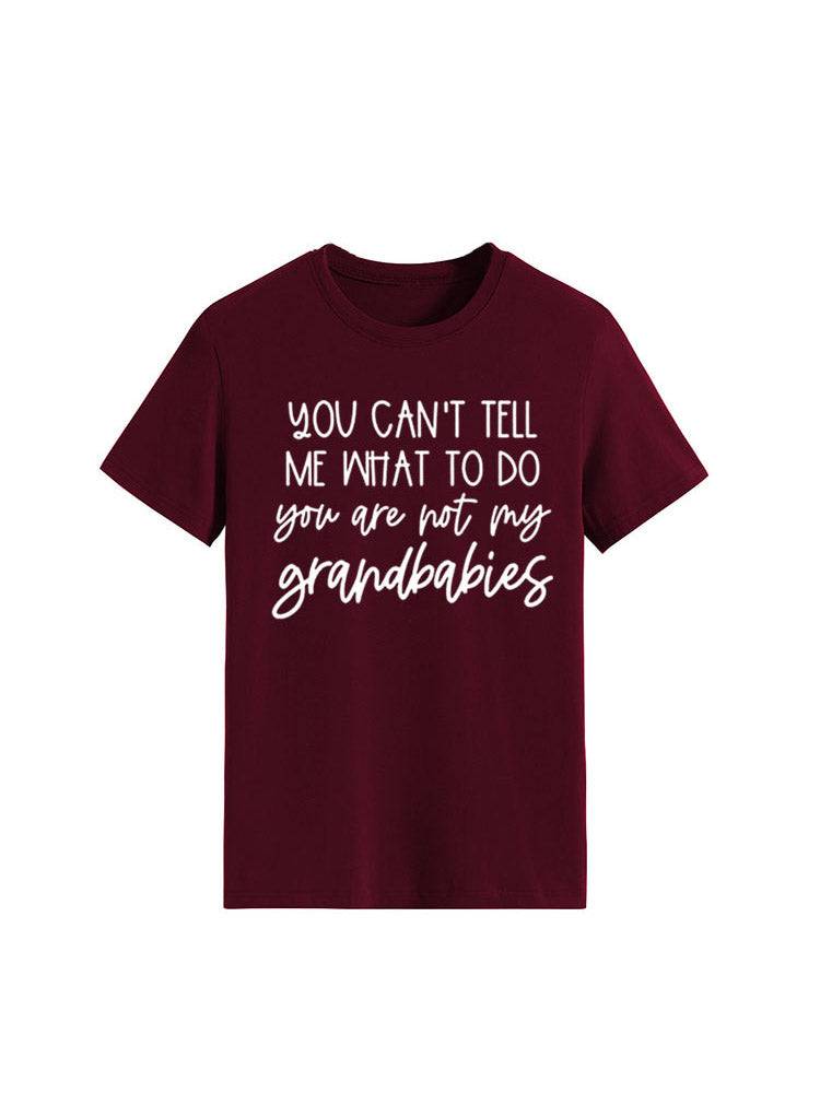 You Can't Tell Me What To Do Tee - ECHOINE