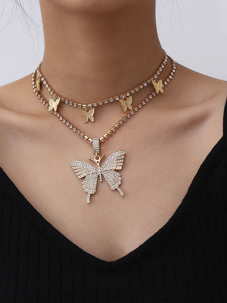 Mix And Match Butterfly Necklace - ECHOINE
