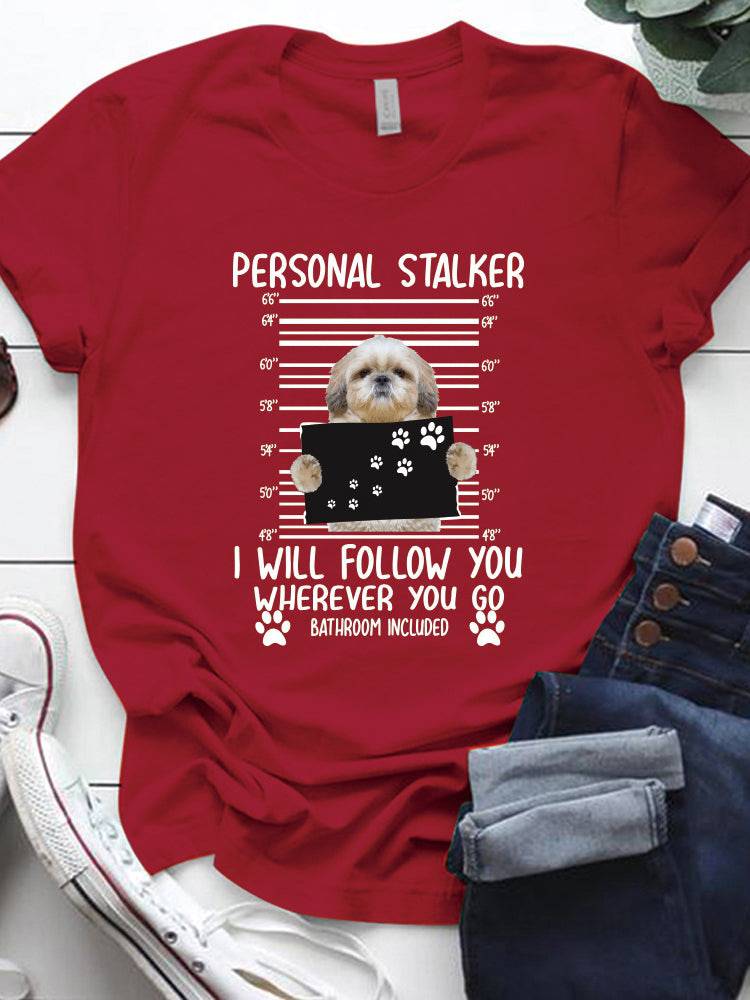 Personal Stalker Casual Tee - ECHOINE