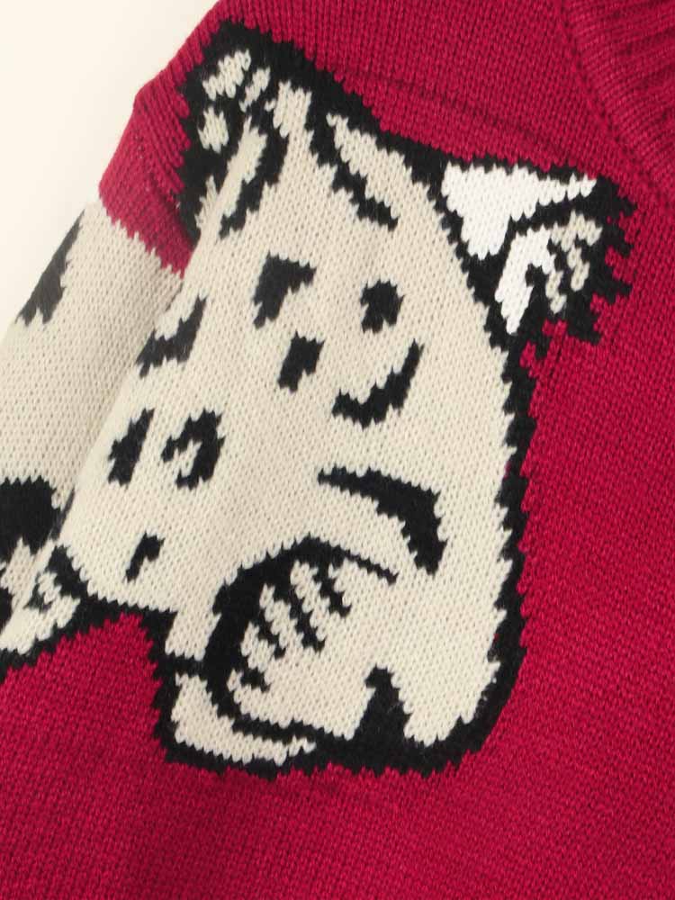Leopard Knit Sweaters - ECHOINE