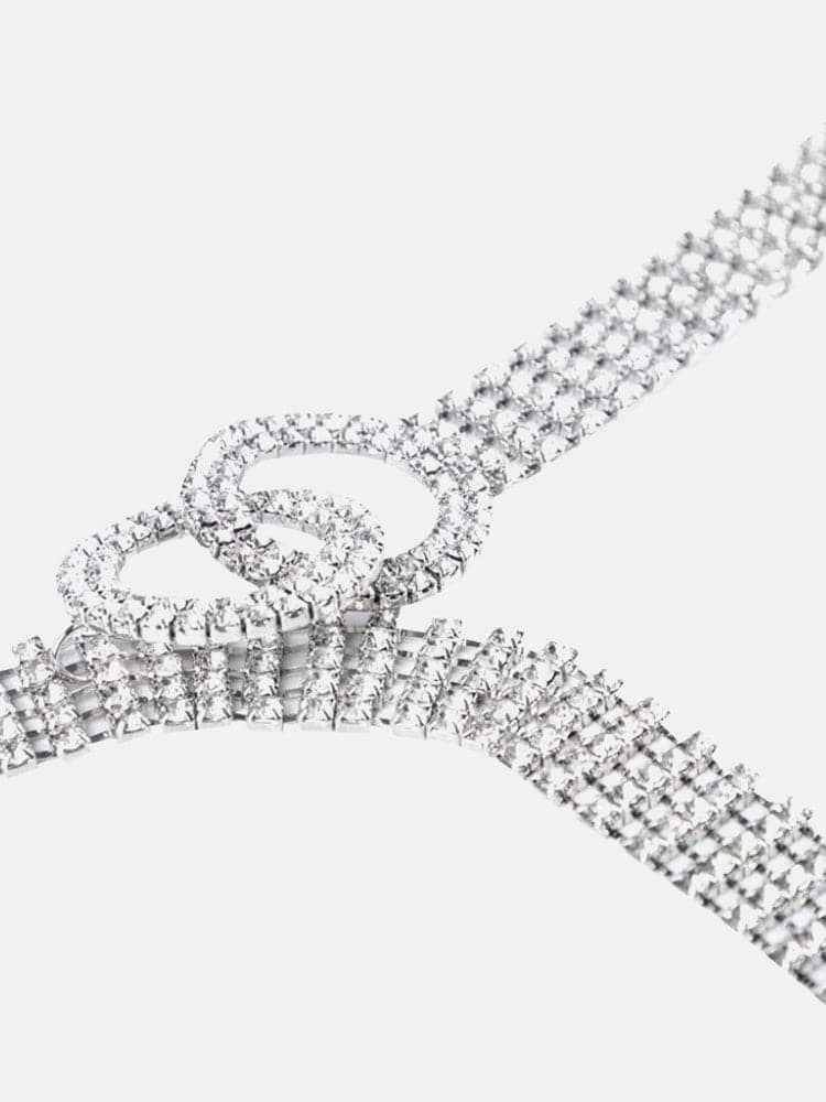 Crystal Diamond Waist Chain - ECHOINE
