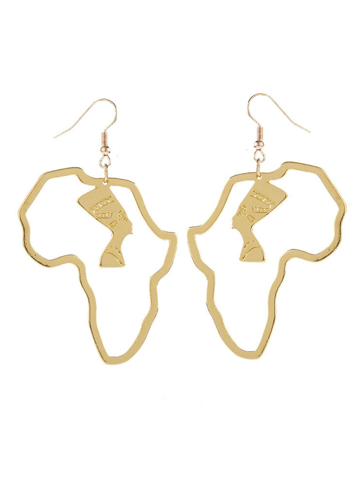 African Queen Hoop Earrings - ECHOINE