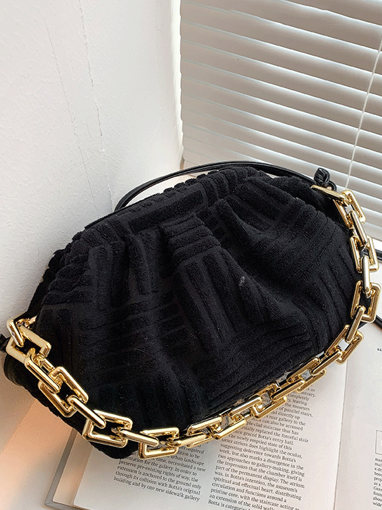 Chains Towel Satchel Bag - ECHOINE